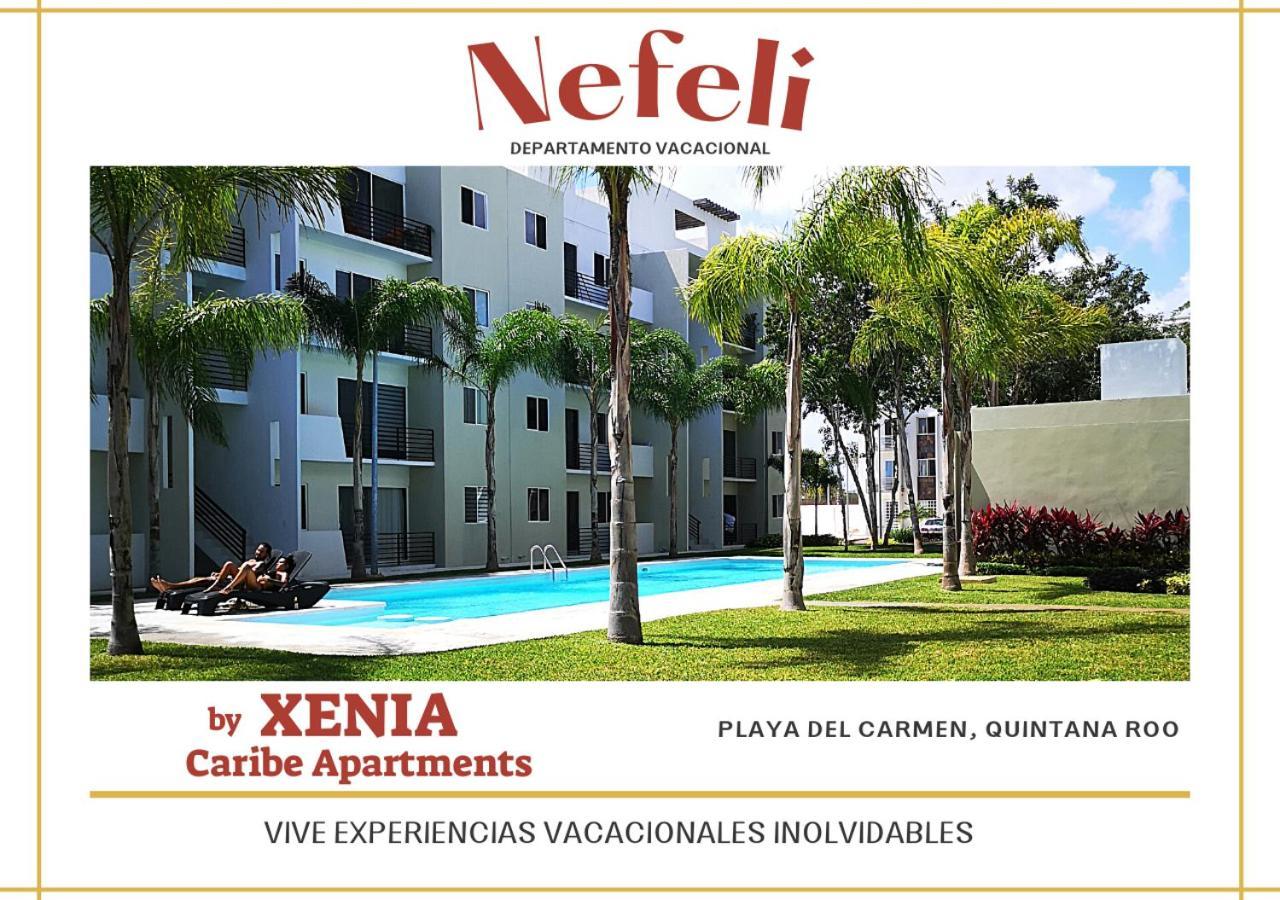Апартаменты Nefeli Departamento By Xenia Caribe Плая-дель-Кармен Экстерьер фото