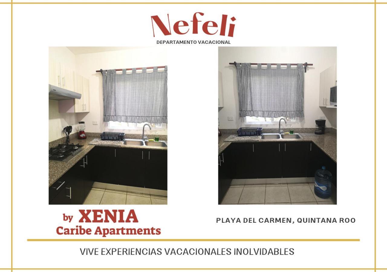 Апартаменты Nefeli Departamento By Xenia Caribe Плая-дель-Кармен Экстерьер фото