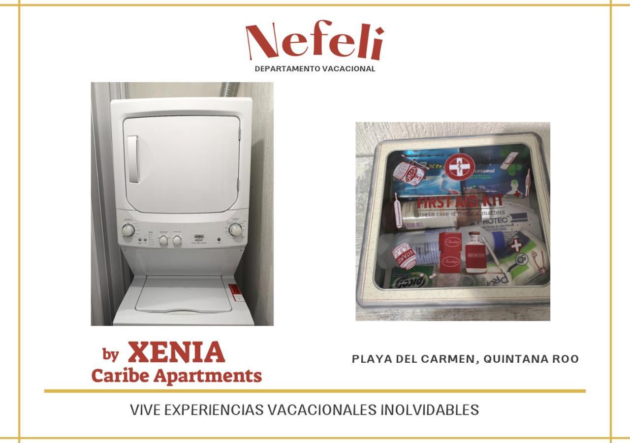 Апартаменты Nefeli Departamento By Xenia Caribe Плая-дель-Кармен Экстерьер фото