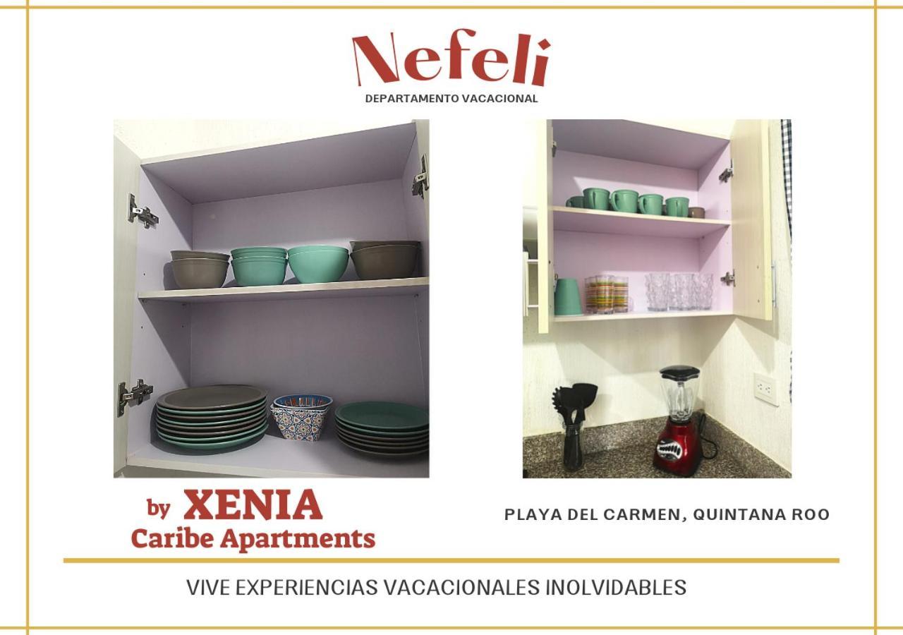 Апартаменты Nefeli Departamento By Xenia Caribe Плая-дель-Кармен Экстерьер фото