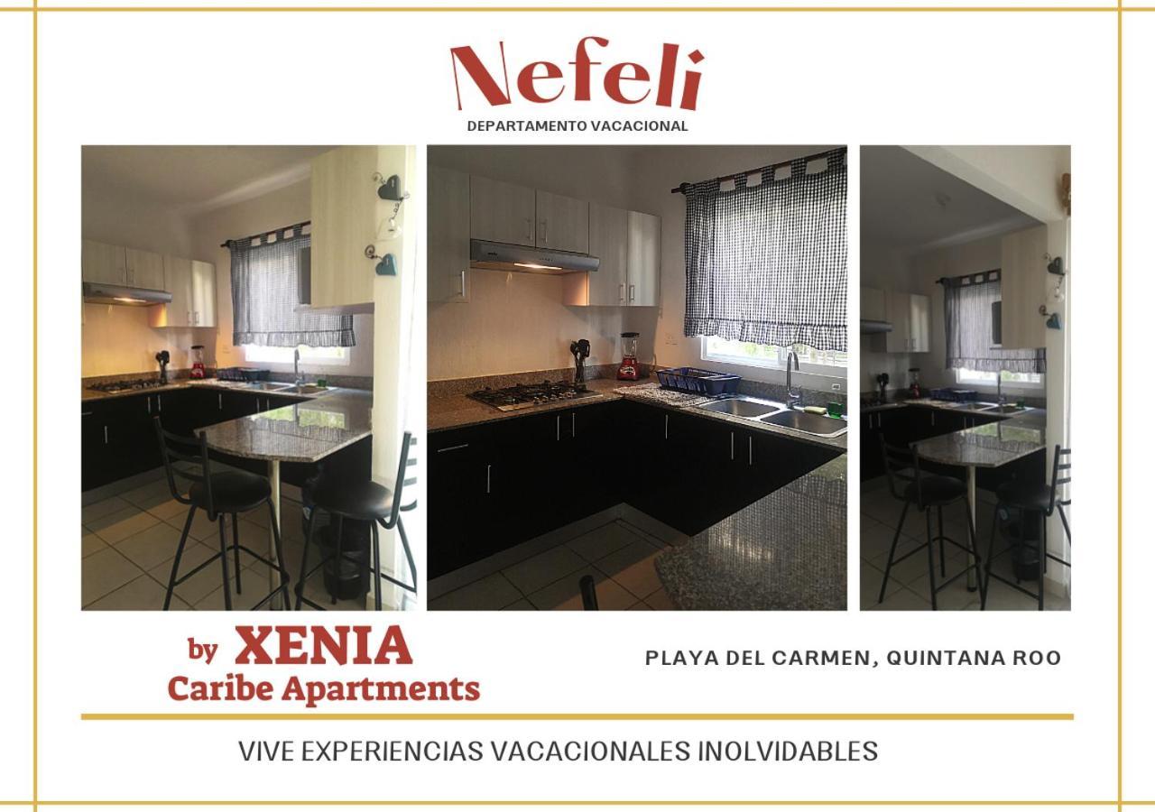 Апартаменты Nefeli Departamento By Xenia Caribe Плая-дель-Кармен Экстерьер фото