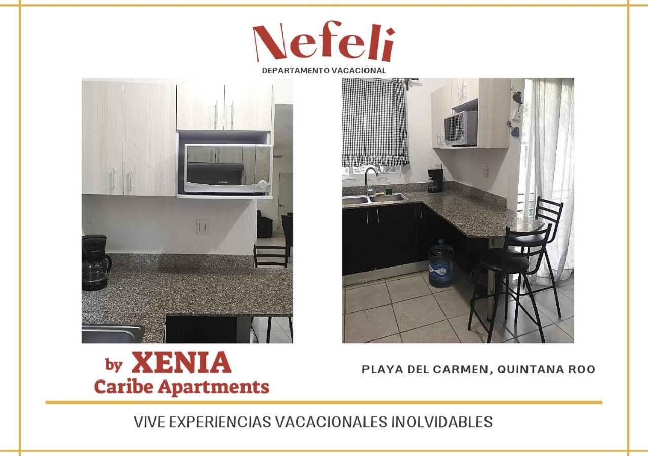 Апартаменты Nefeli Departamento By Xenia Caribe Плая-дель-Кармен Экстерьер фото
