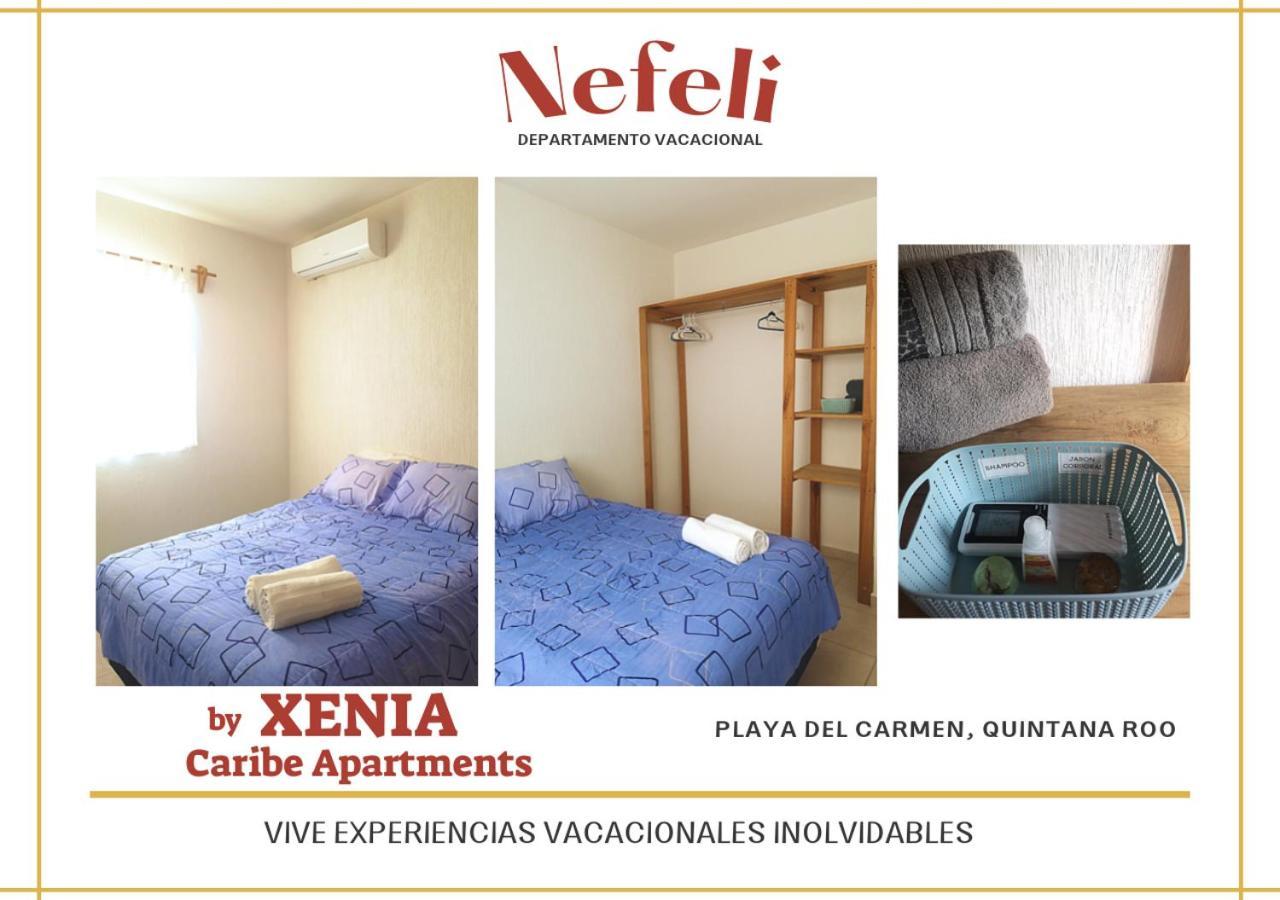 Апартаменты Nefeli Departamento By Xenia Caribe Плая-дель-Кармен Экстерьер фото