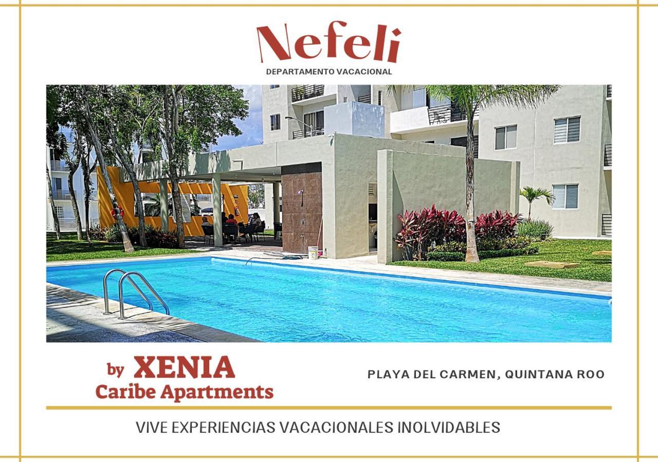 Апартаменты Nefeli Departamento By Xenia Caribe Плая-дель-Кармен Экстерьер фото