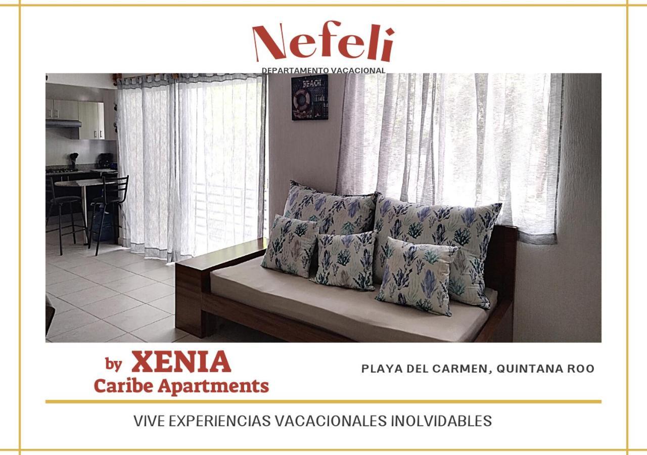 Апартаменты Nefeli Departamento By Xenia Caribe Плая-дель-Кармен Экстерьер фото