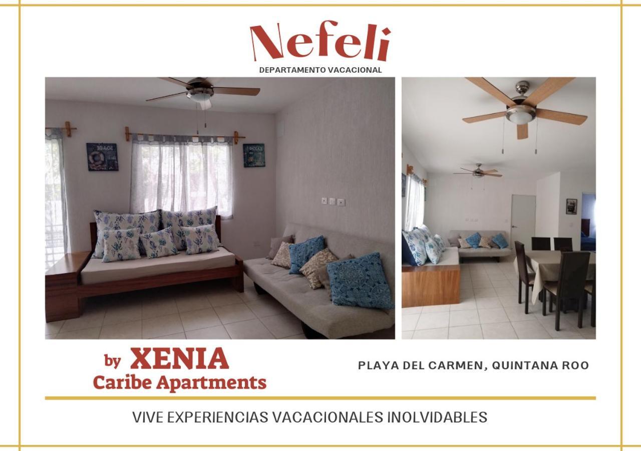 Апартаменты Nefeli Departamento By Xenia Caribe Плая-дель-Кармен Экстерьер фото